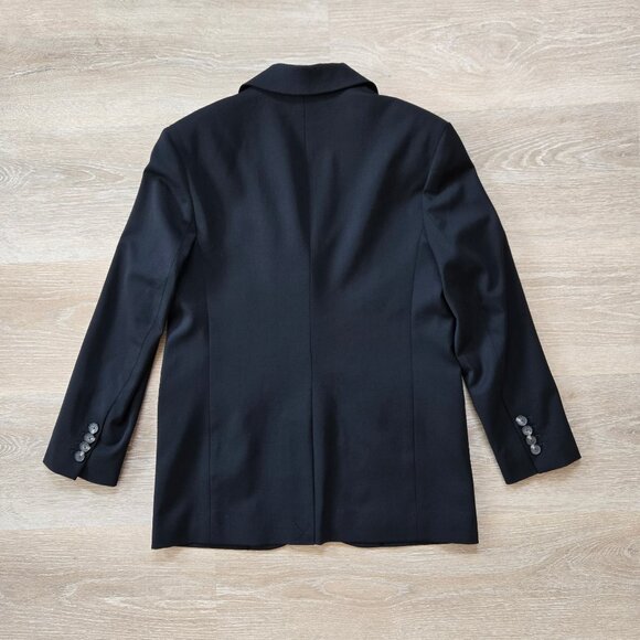 Everlane Italian Wool Blazer Oversized Fit Structured Notch Collar Size 2 NWOT - Picture 9 of 17